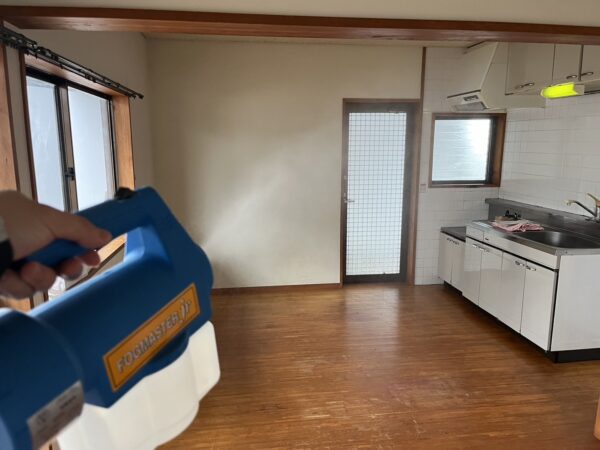 【消臭・除菌作業】熊本市の一般宅にて